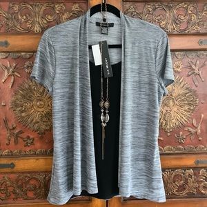 NWT Liz McCoy Short Sleeve Top
